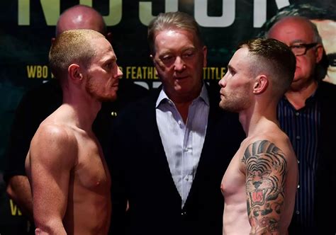 naked boxers|CARL FRAMPTON STRIPS DOWN & WEIGHS IN NAKED ON。